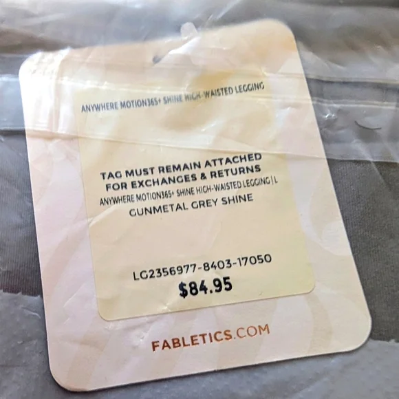 Fabletics Anywhere Motion365+ Shine High-Waisted Legging - Picture 6 of 6